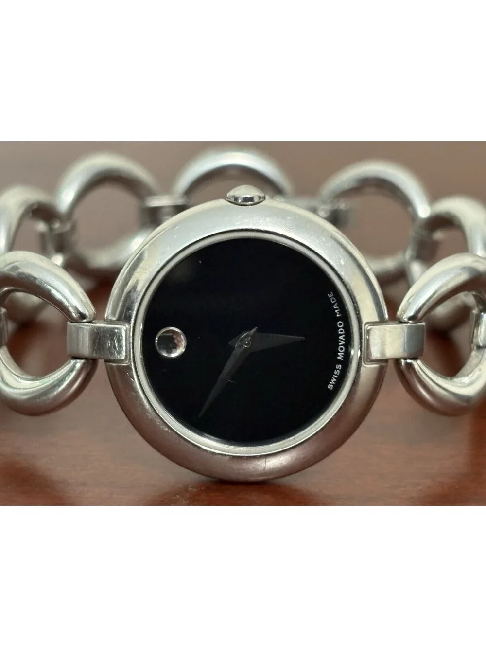 Vintage Ladies Movado Wristwatch Amorosa  Excellent Condition New Battery 25mm